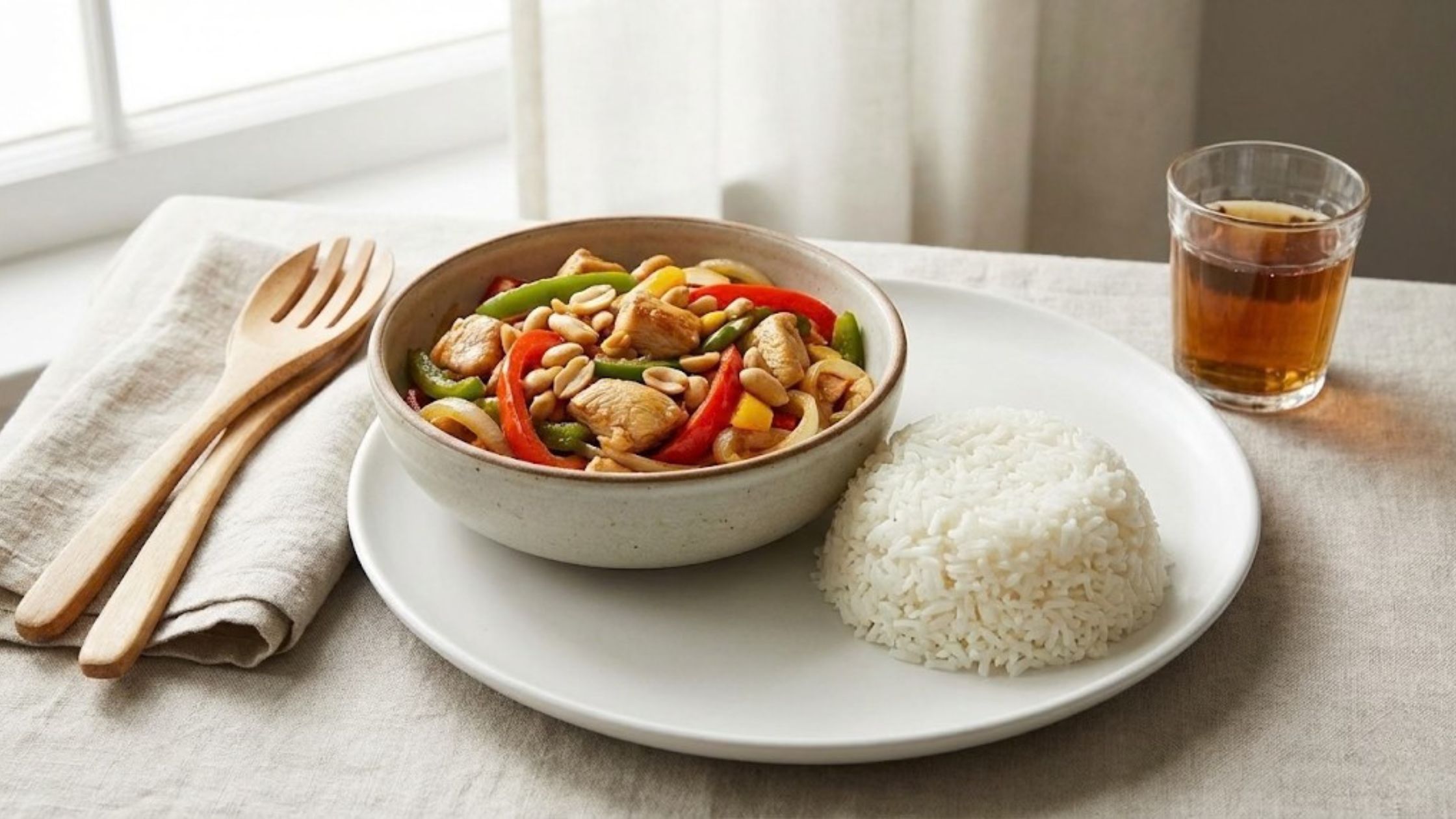 O Que Servir com Frango Xadrez Simples