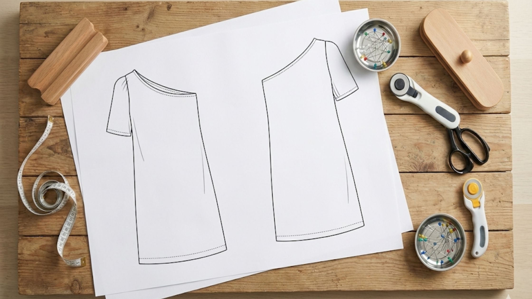 Molde em PDF Vestido Super Star Infantil com arquivos A4 e plotter e ficha técnica