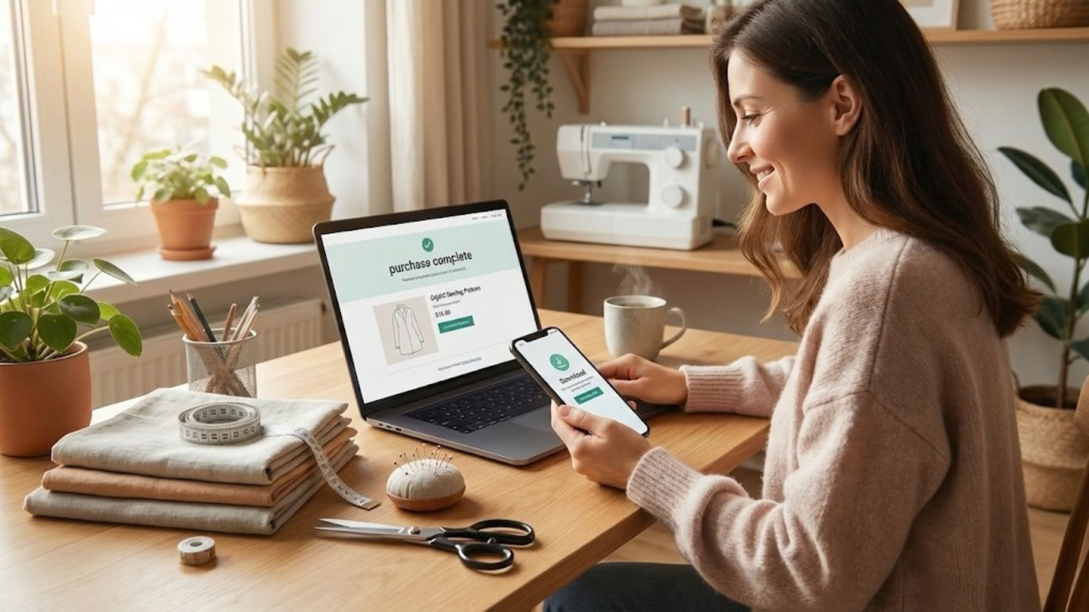 Molde em PDF Conjunto Brigite com compra online e envio imediato por e-mail