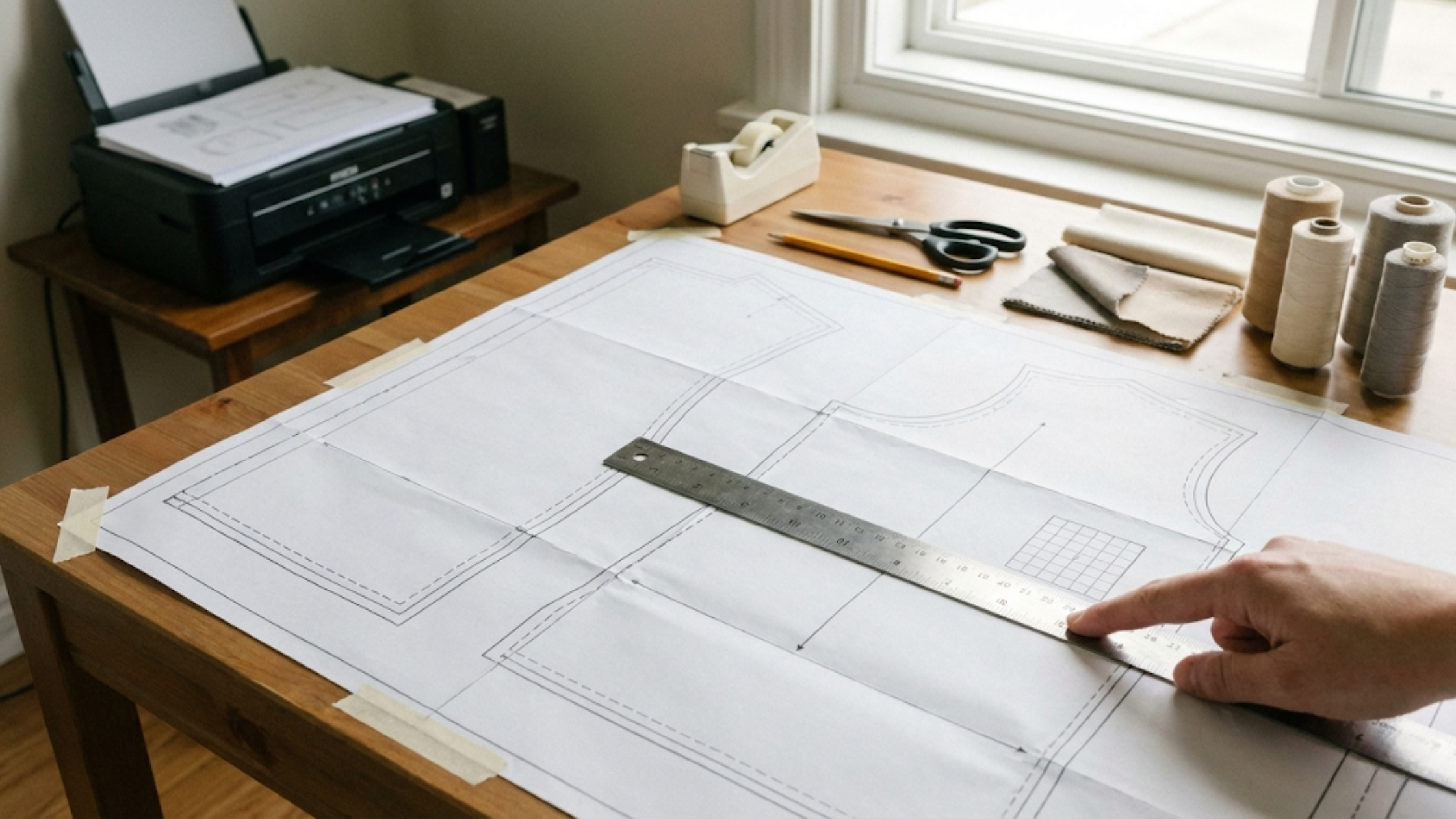 Como imprimir moldes para imprimir em tamanho real grátis corretamente