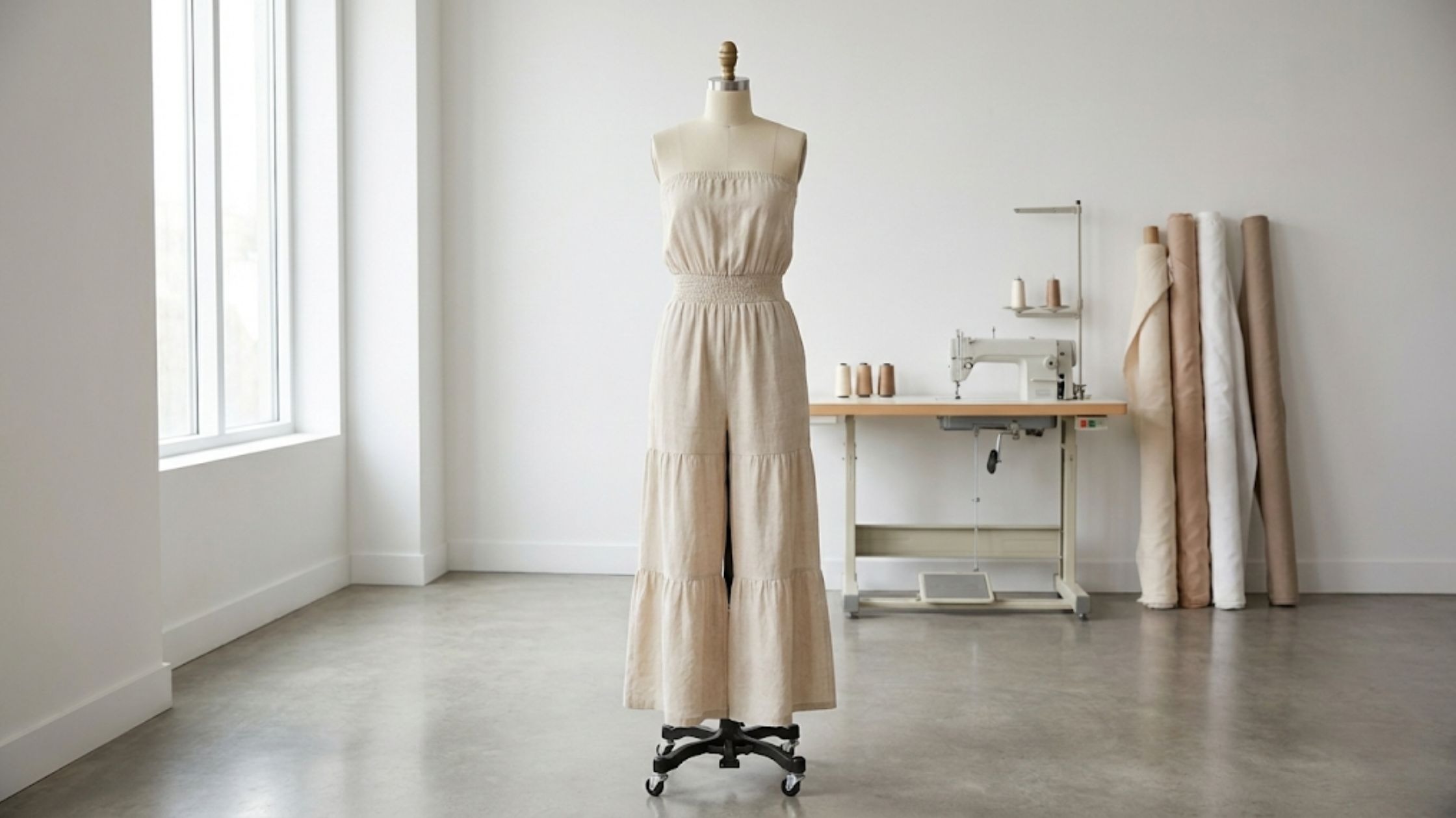 Molde em PDF Macacão Ana Flor da NS Moldes com modelagem testada