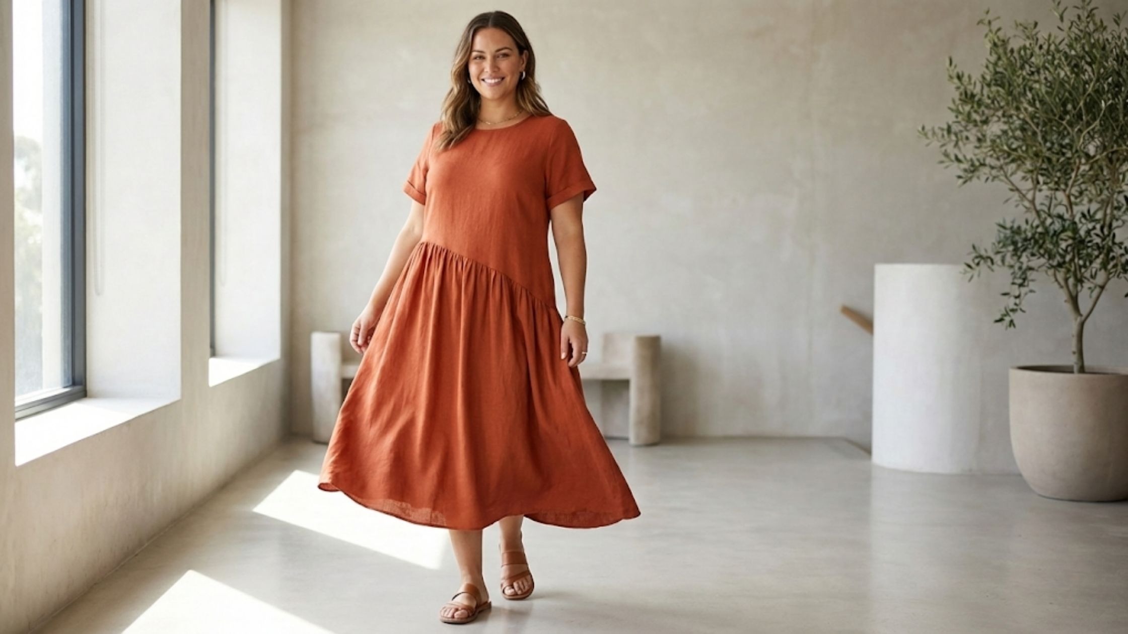 Molde em PDF Vestido Aruna ideal para costurar e vender