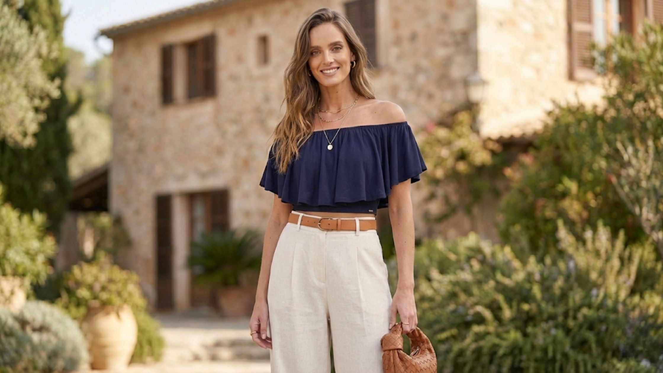 Molde em PDF Cropped Ombro a Ombro Gigi pronto para costura e venda