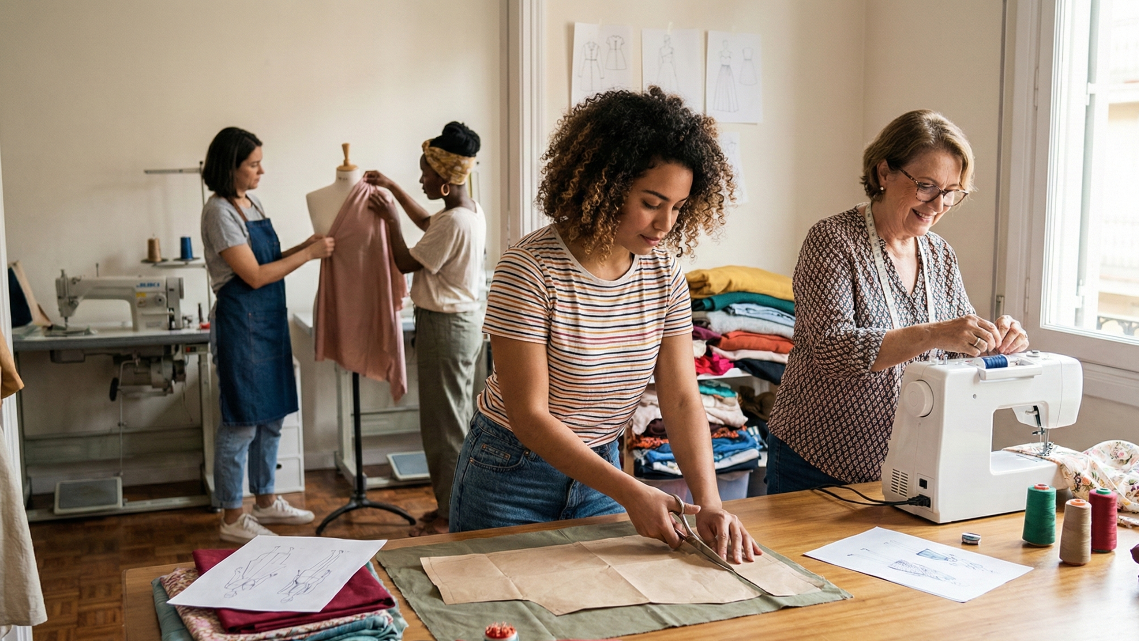 Molde em PDF Gratuito: Blusa com Manga Godê (P ao G5) ideal para iniciantes e costureiras profissionais