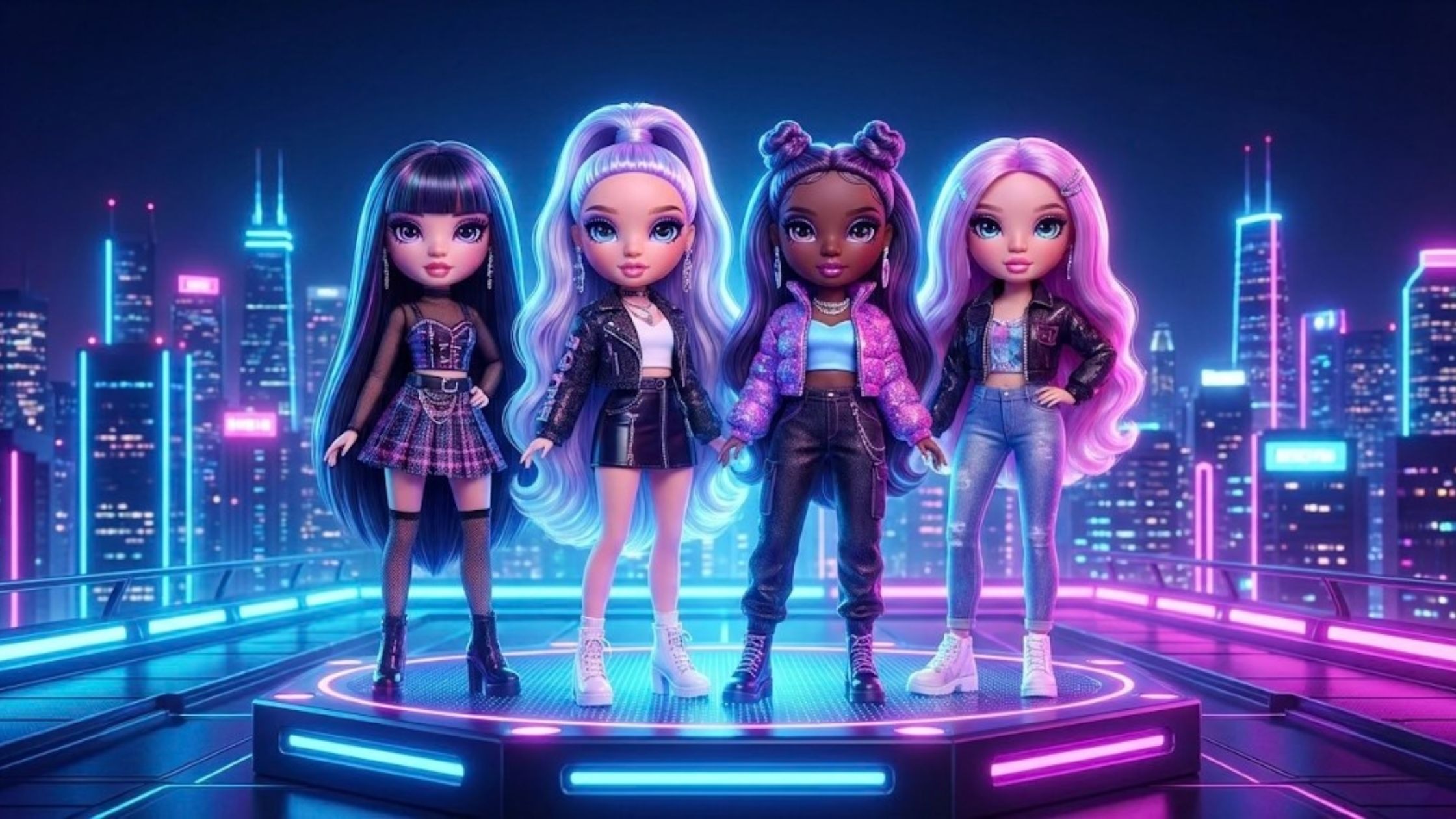 Pack de vídeos de bonecas virais para criação de conteúdos criativos nas redes sociais