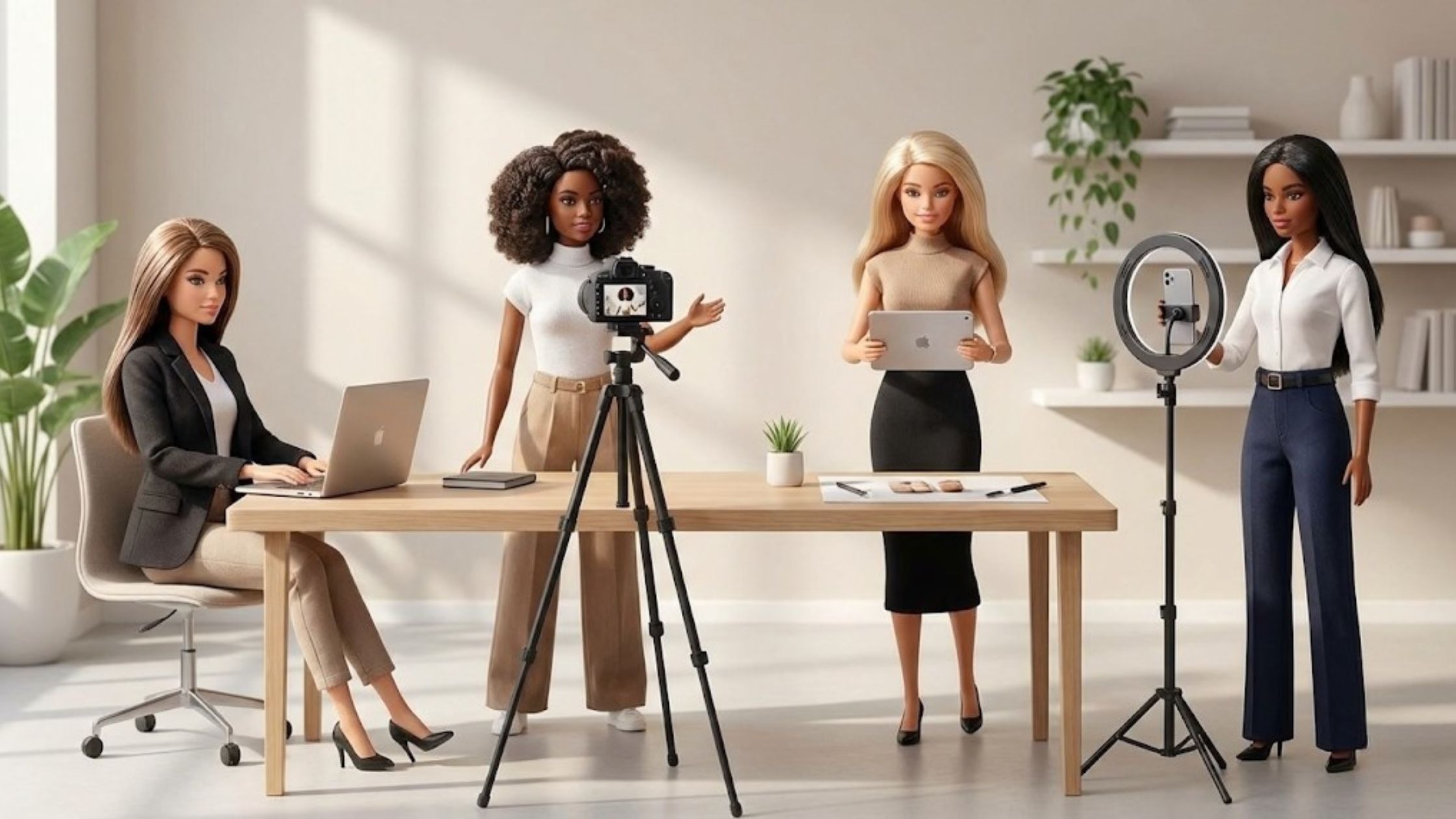 Pack de vídeos de bonecas virais para criadores de conteúdo e empreendedores