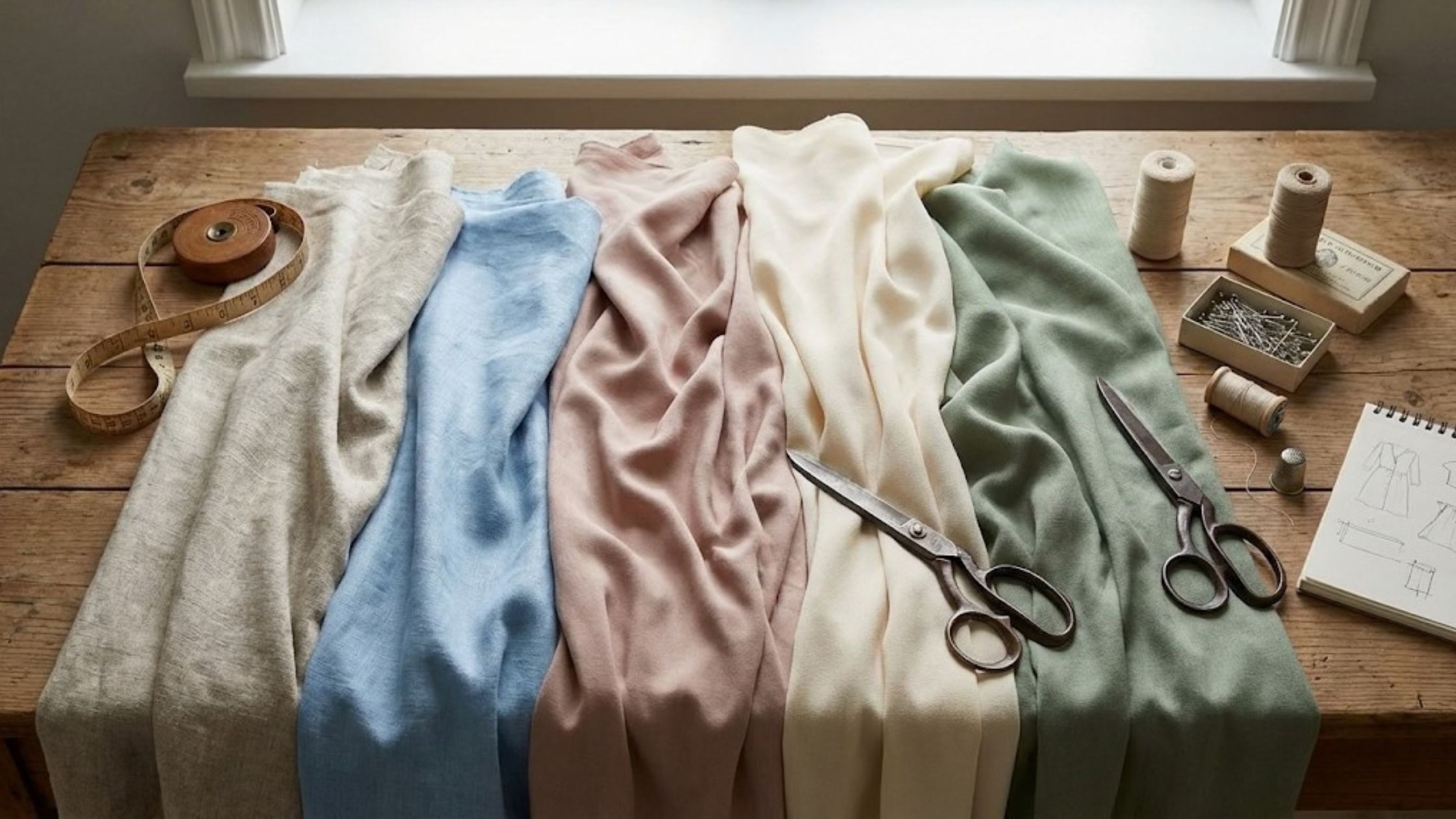 Molde em PDF Conjunto Brigite com tecidos leves como viscose e linho