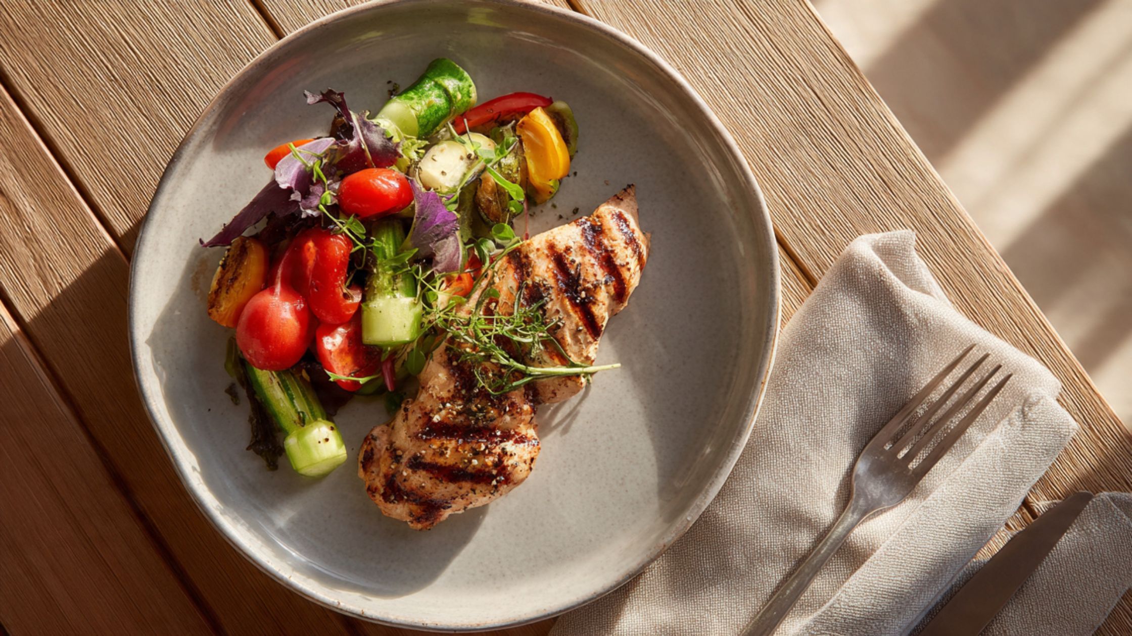 Almoço Rápido e Saudável Fit