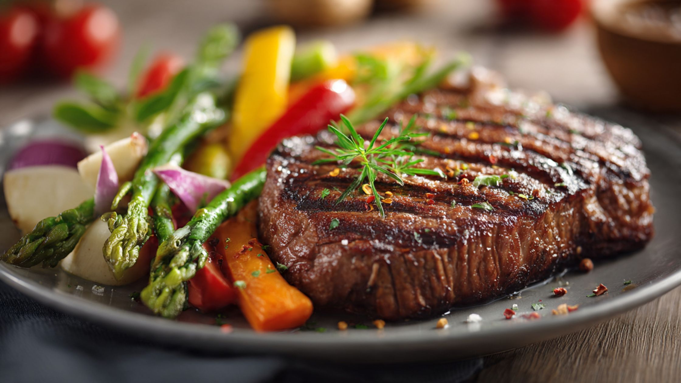 Almoço Rápido e Saudável com Carne