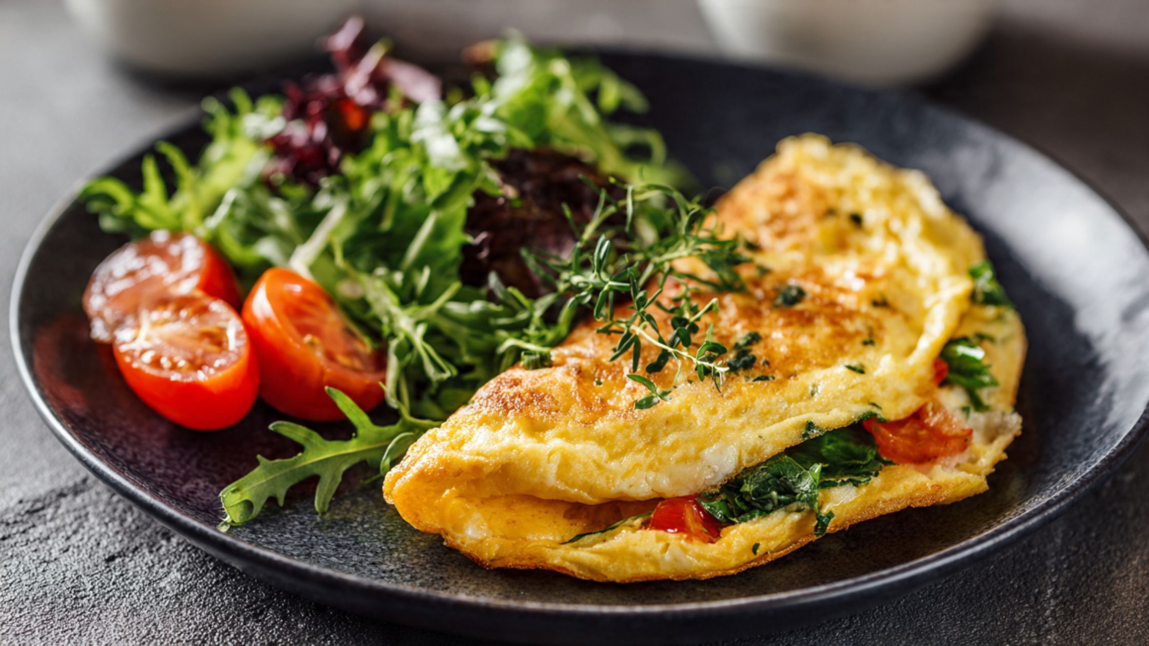 Almoço Rápido e Saudável com Ovos