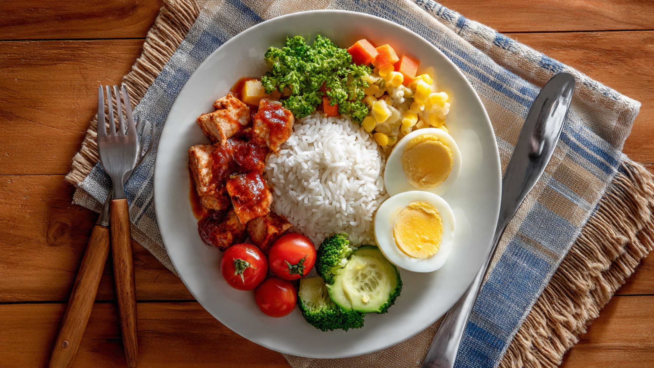 Almoço Rápido e Saudável