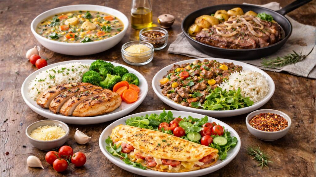 Jantar Simples para a Semana_ Ideias Práticas, Rápidas e Econômicas