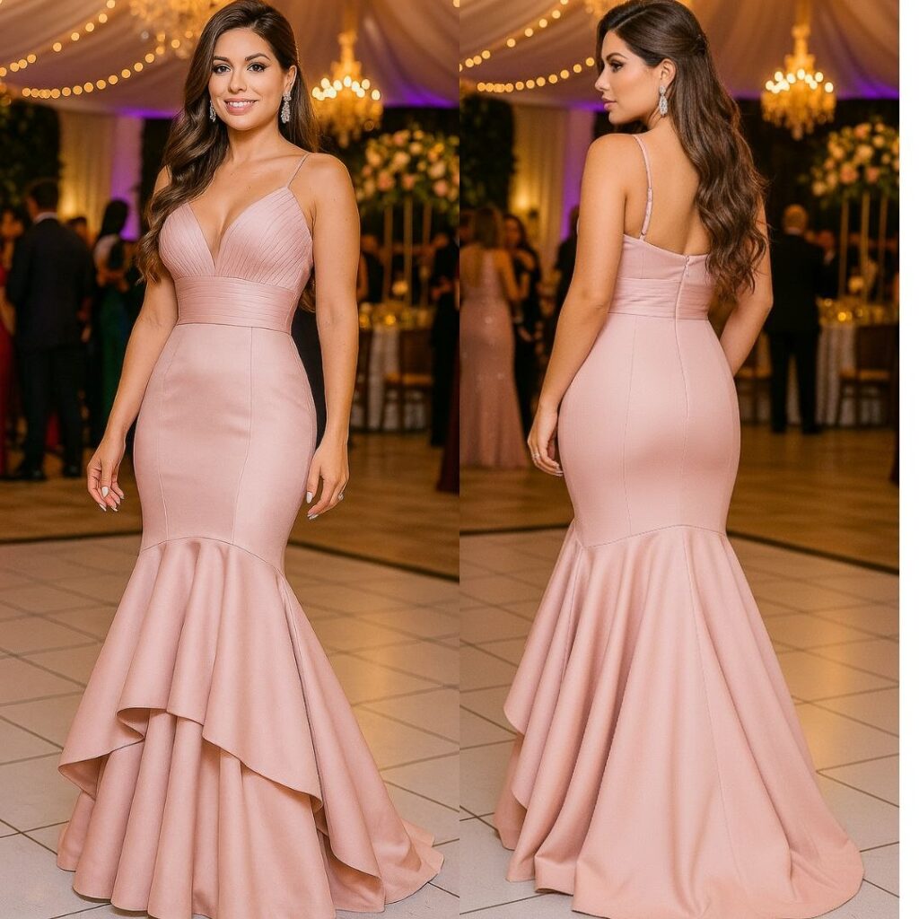 MOLDE EM PDF VESTIDO DE FESTA ARIEL REF 5123 - GRADE PP AO G5