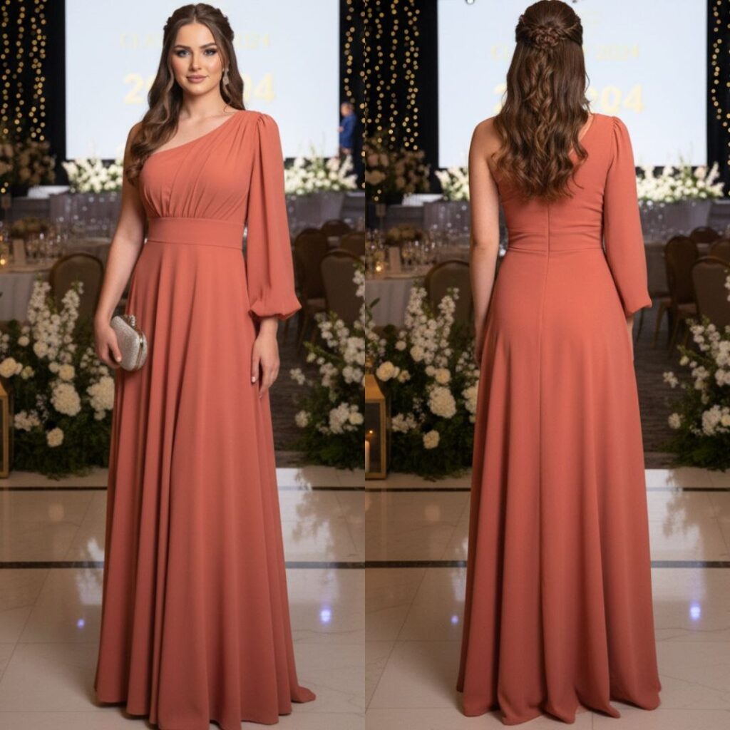 MOLDE EM PDF VESTIDO DE FESTA FERNANDA REF 5130 - GRADE PP AO G5