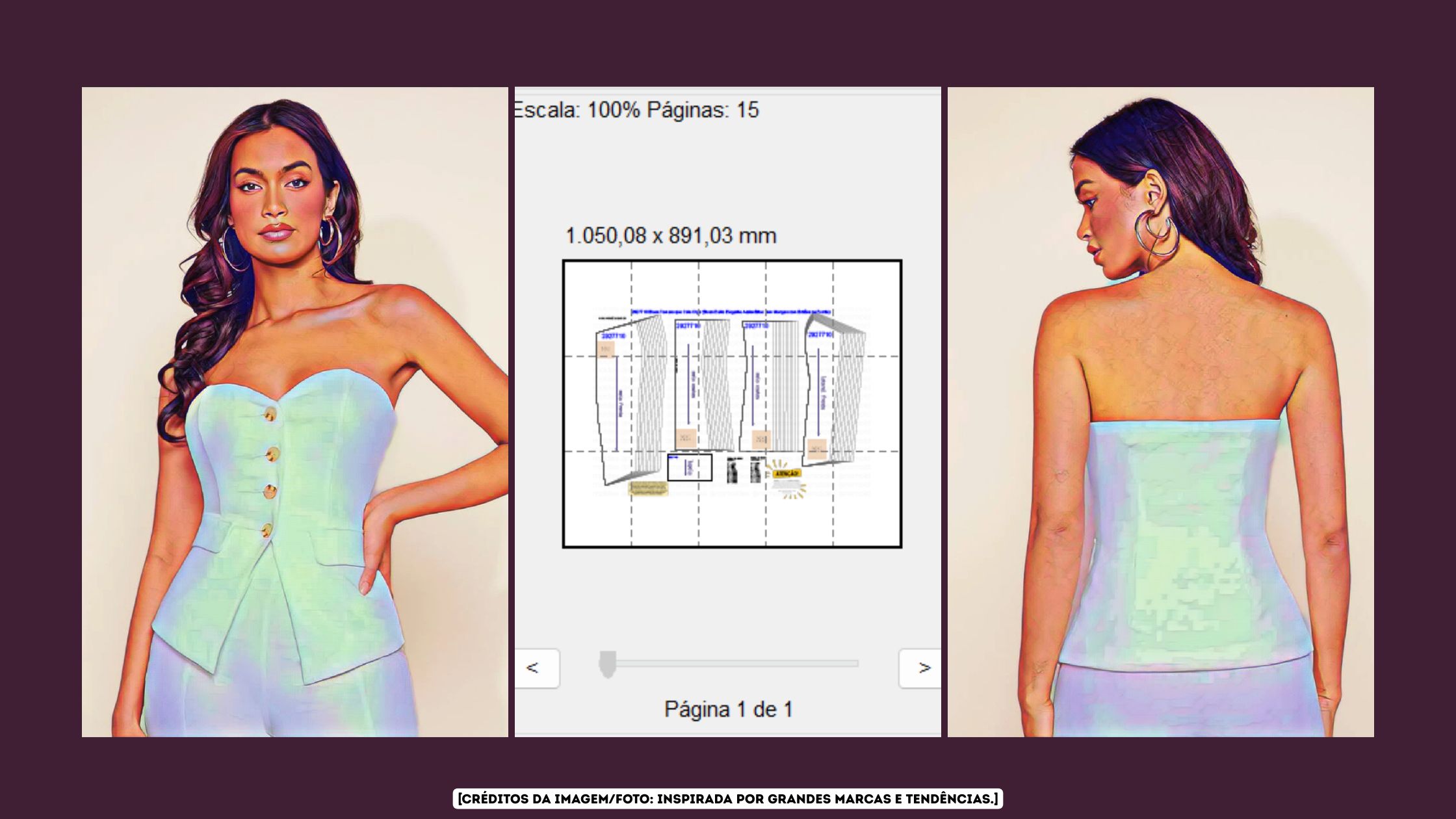 Molde em PDF – Blusa Tomara que Caia Olga (PP ao G5) Banner