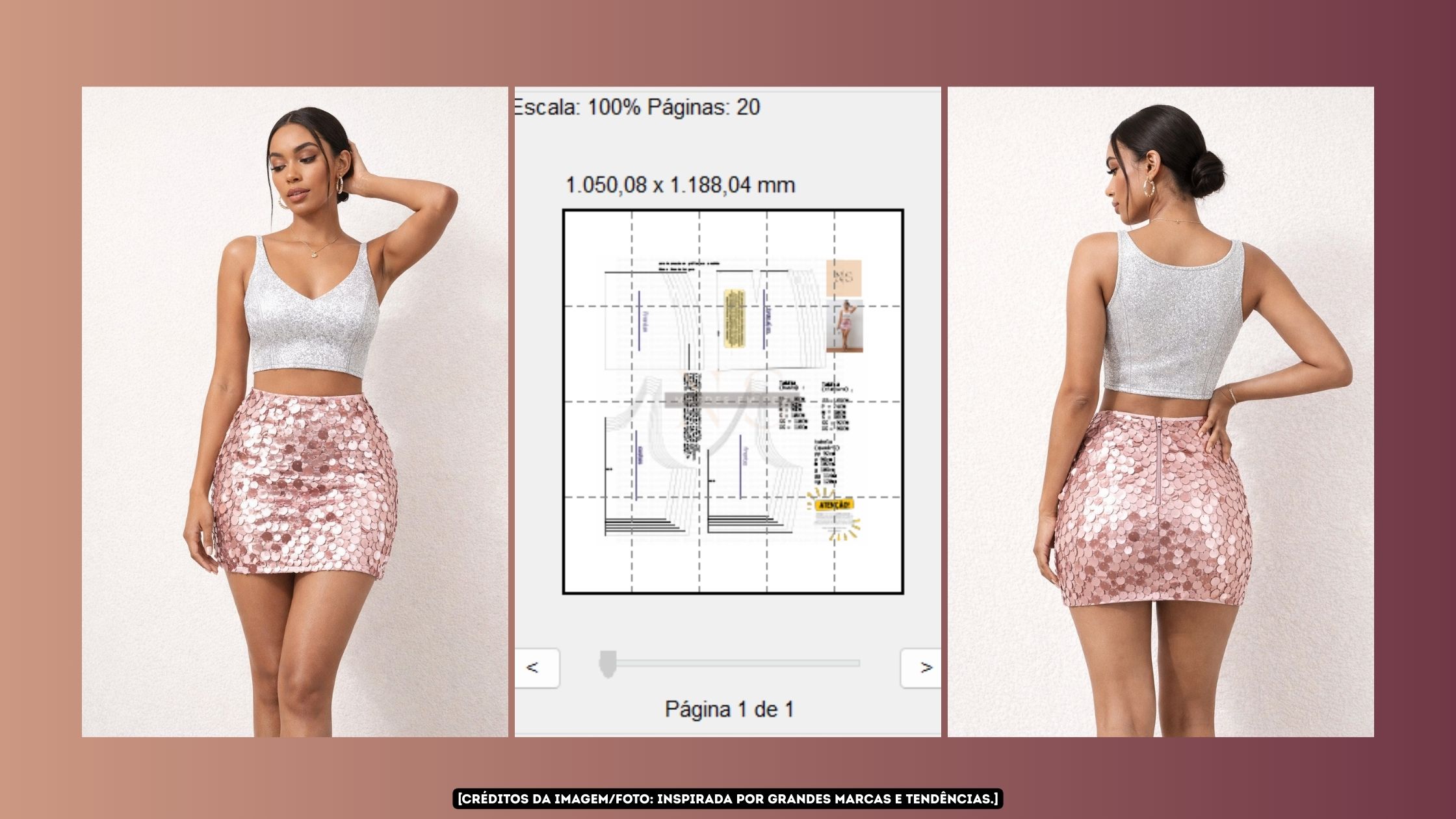 Molde em PDF – Conjunto Folia Carol (PP ao XG) Banner