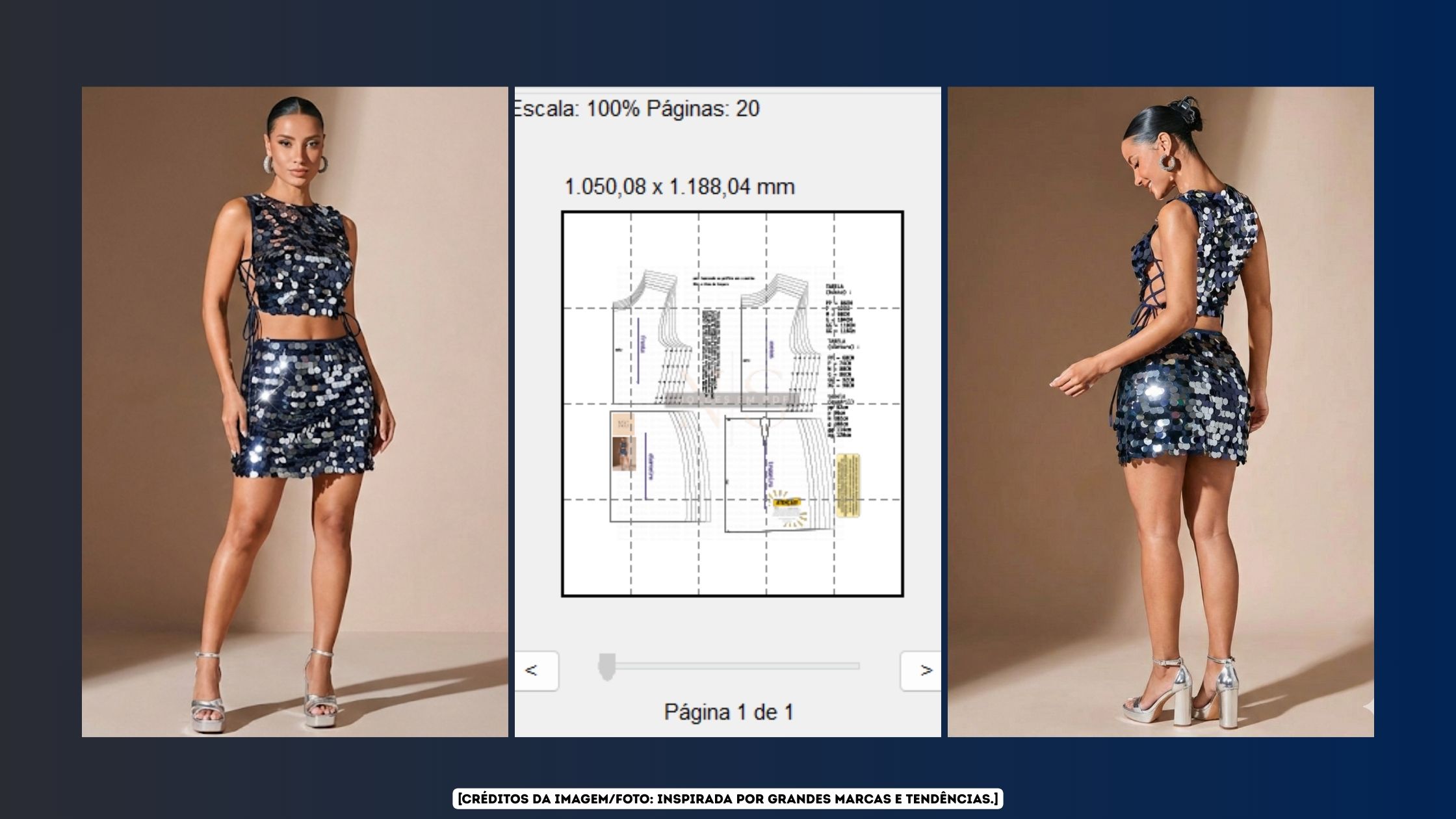 Molde em PDF – Conjunto Folia Nanda (PP ao XG) Banner