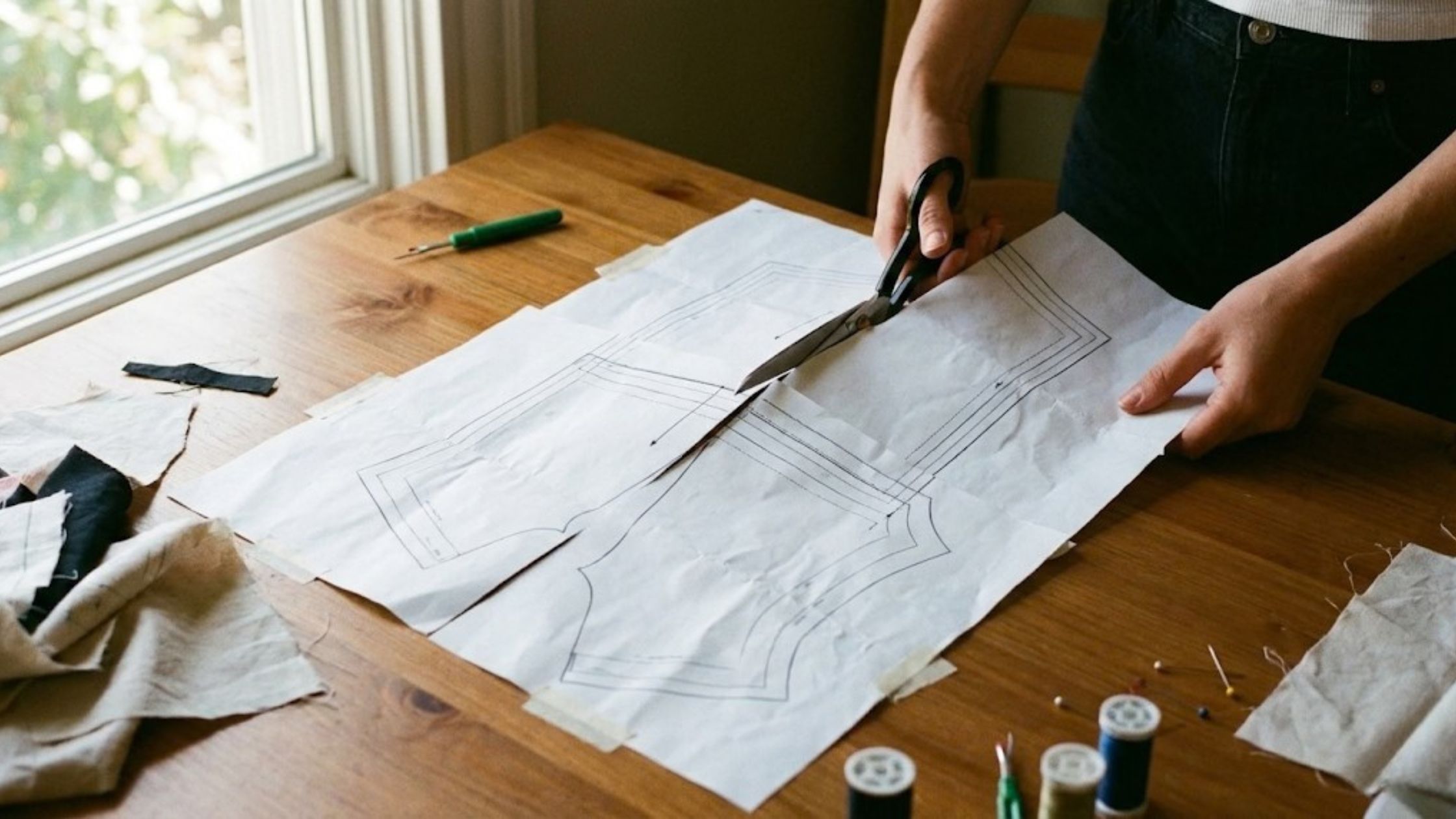 Recortar o Molde de Forma Errada