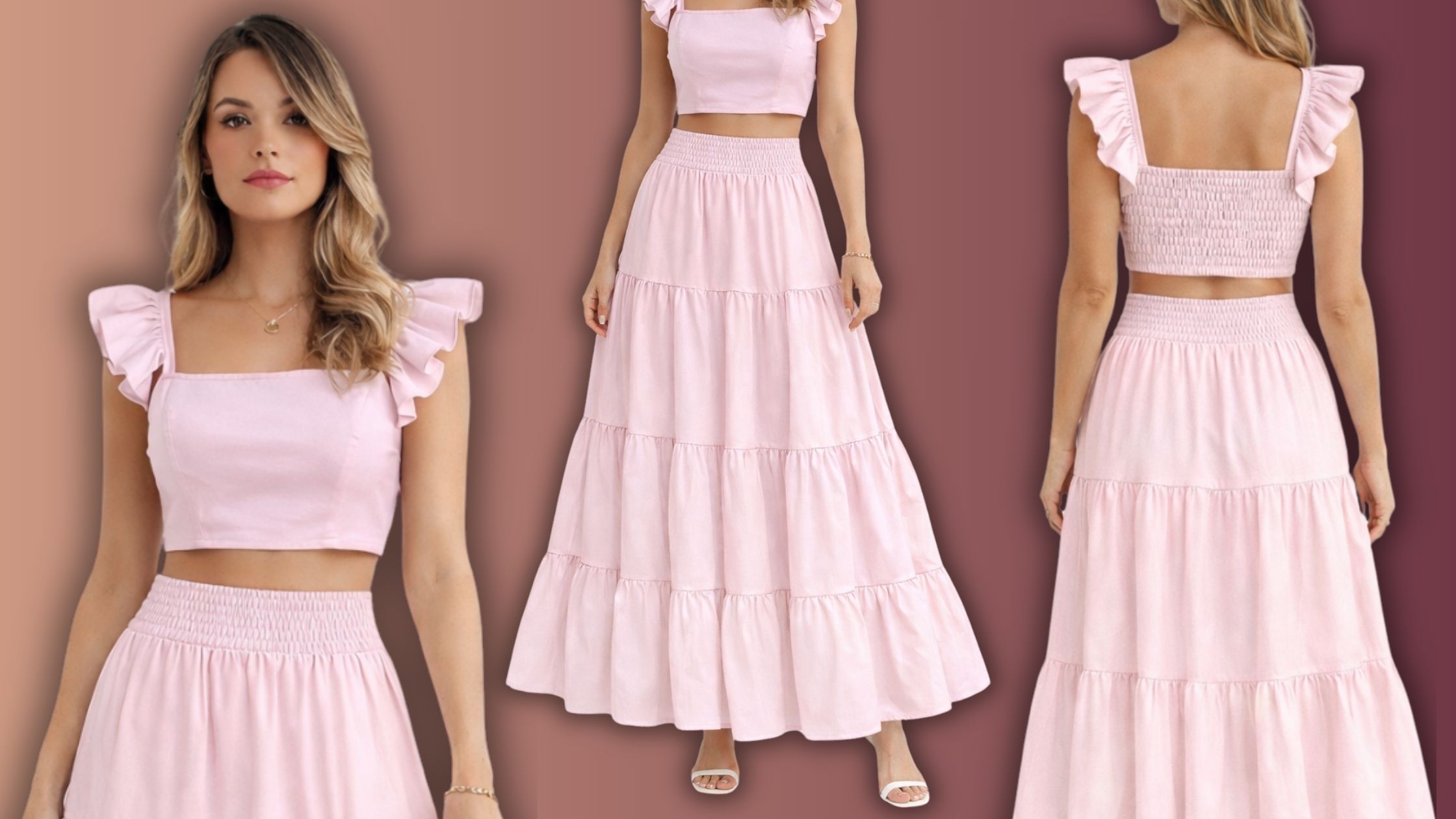 Molde em PDF Conjunto 4 Marias Liz com modelagem testada e caimento perfeito