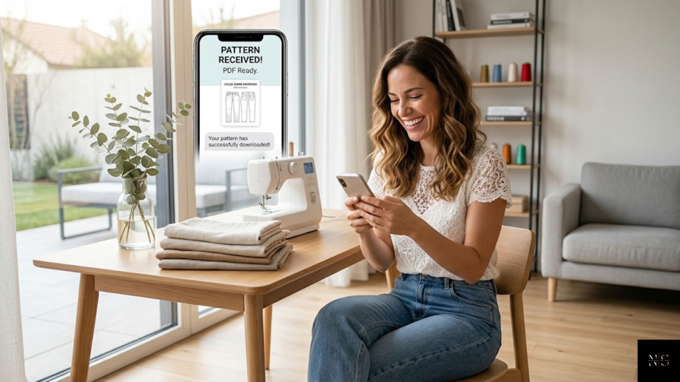 molde em pdf calça jeans andressa envio digital imediato e praticidade