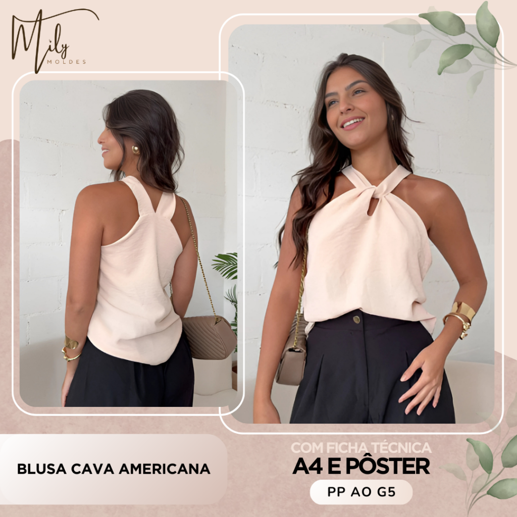 Blusa Cava Americana
