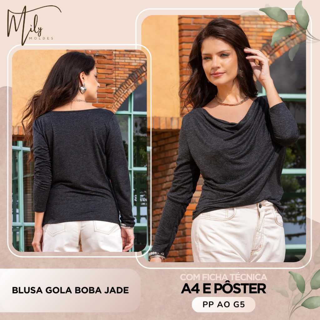 Blusa Gola Boba Jade