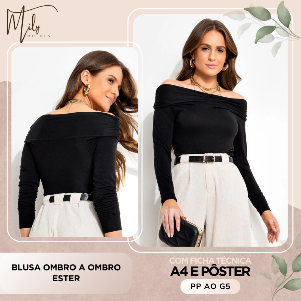 Blusa Ombro a Ombro Ester