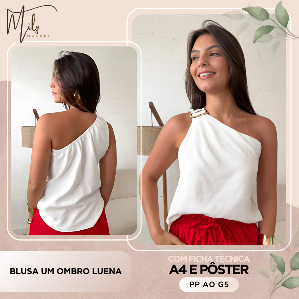 Blusa um Ombro Luena