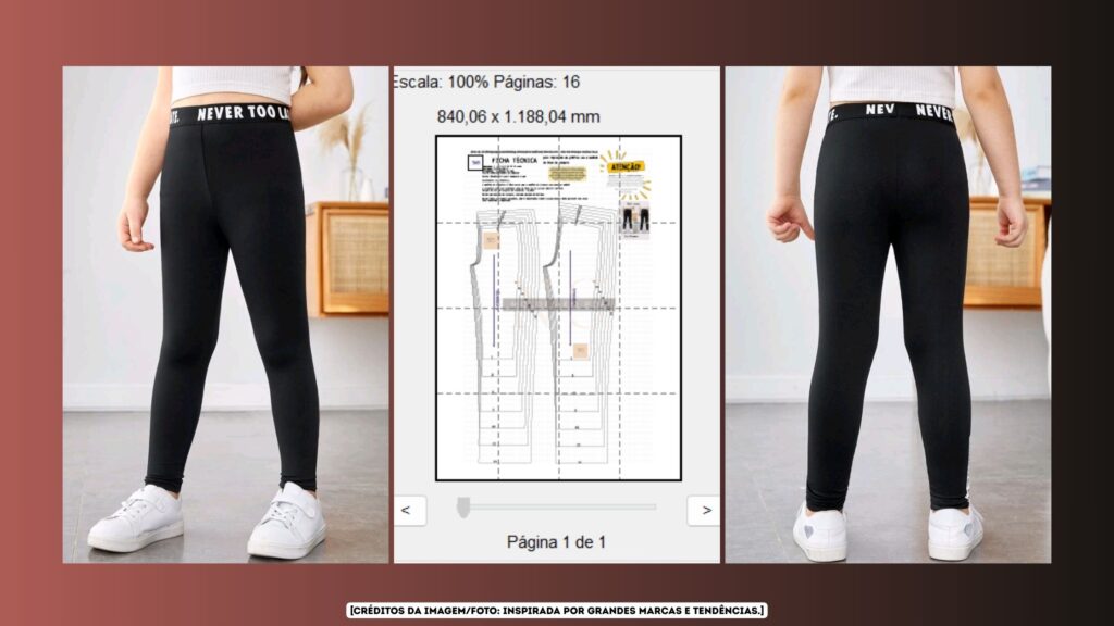 Molde em PDF – Calça Legging Nara Infantil (2 ao 14 anos) Banner