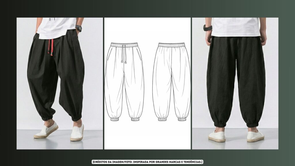 Molde em PDF – Calça Saruel Balonê Unissex Infantil (2 ao 14 anos) Banner