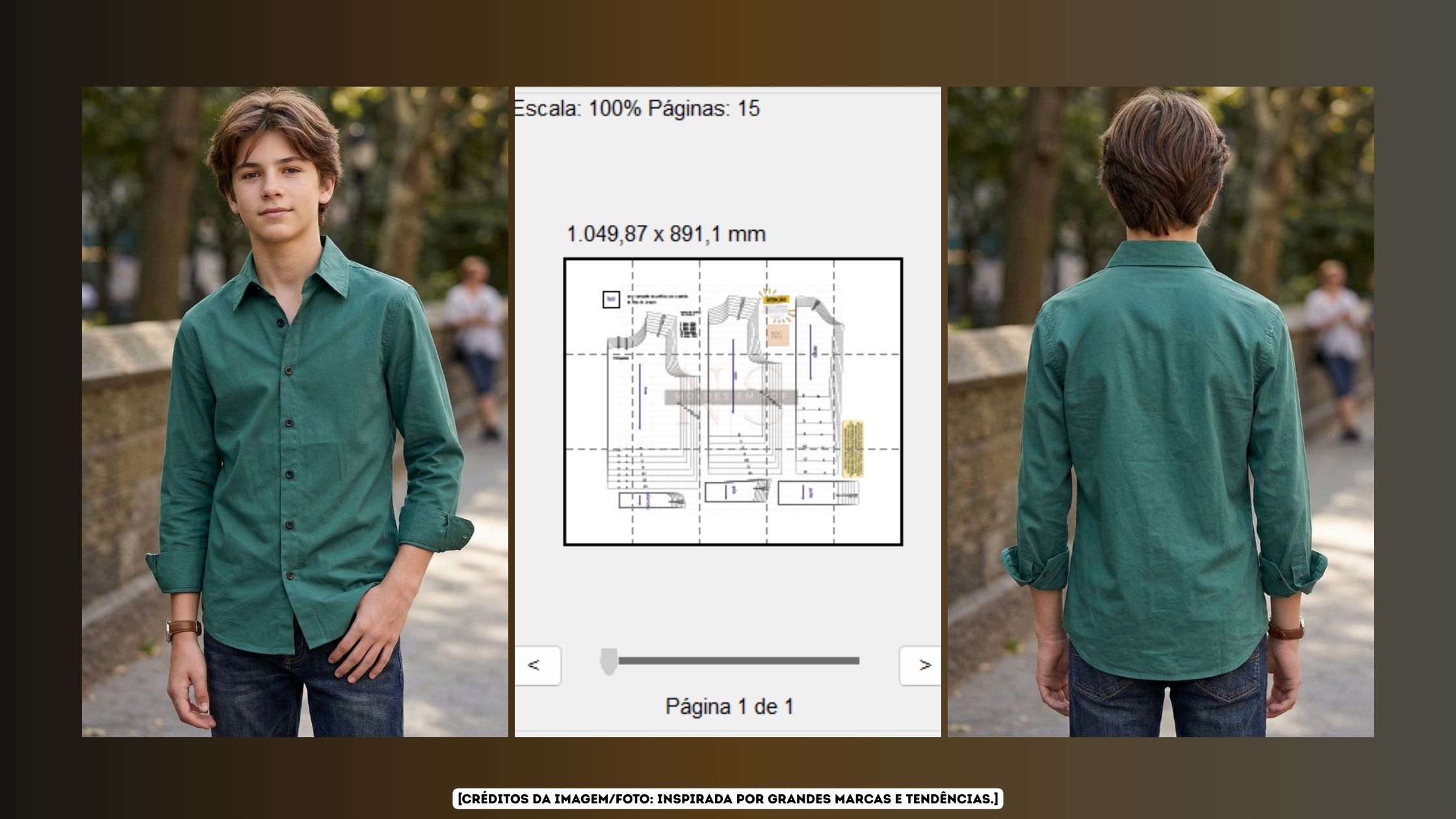 Molde em PDF – Camisa Social Raul Infantil (2 ao 14 anos) Banner