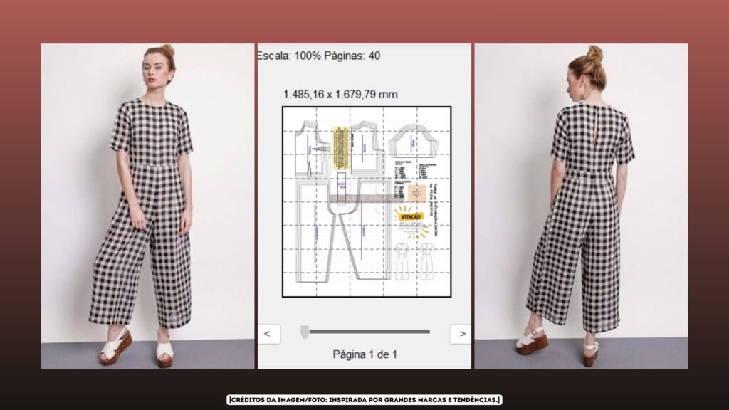 Molde em PDF – Macacão Xadrez (PP ao XG) Banner