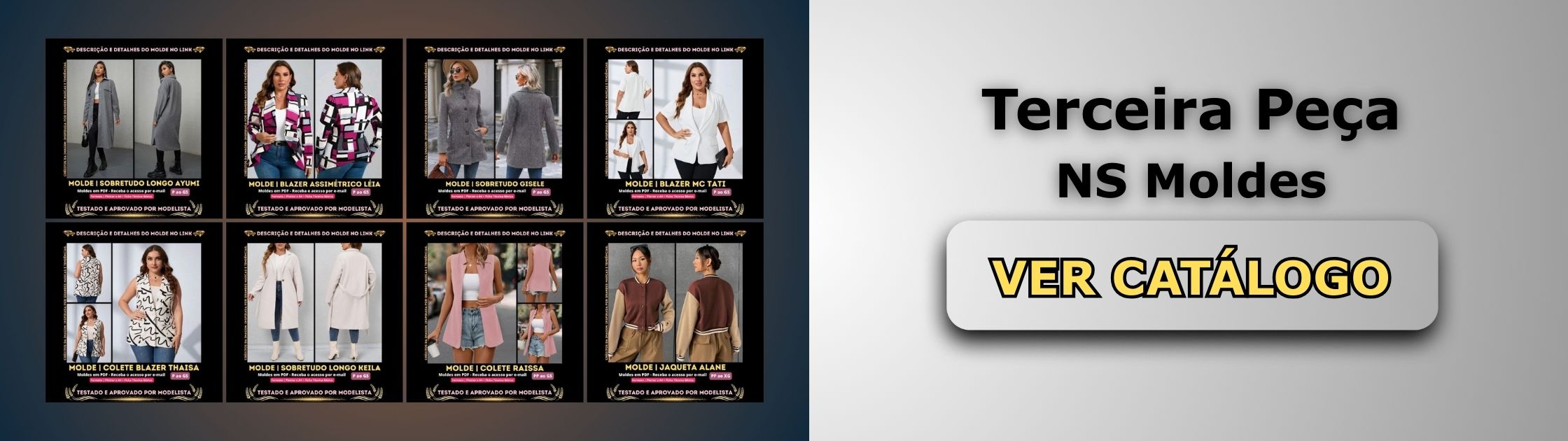 Terceira Peça Banner de Vendas