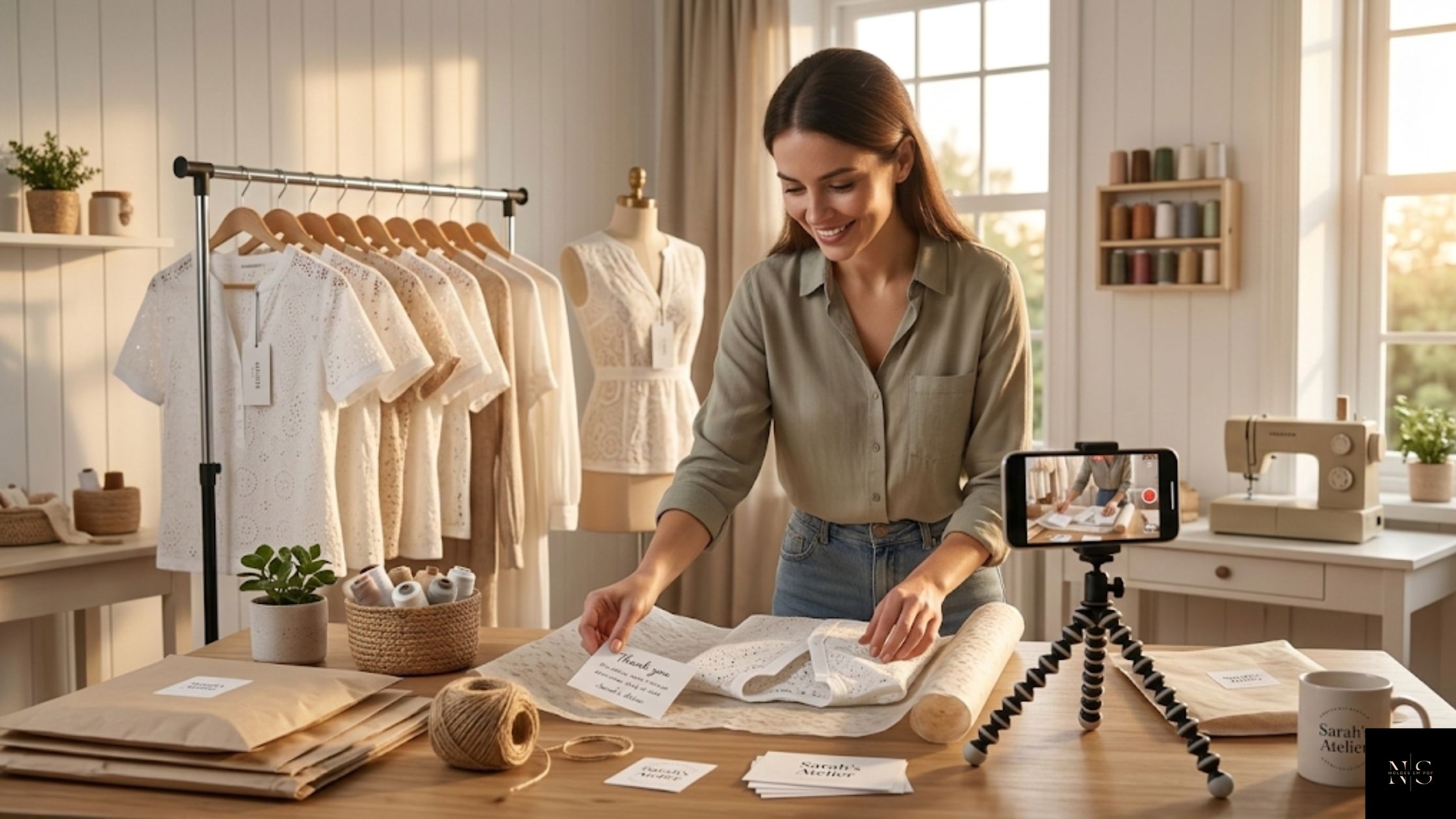 Empreender com costura e moda feminina artesanal