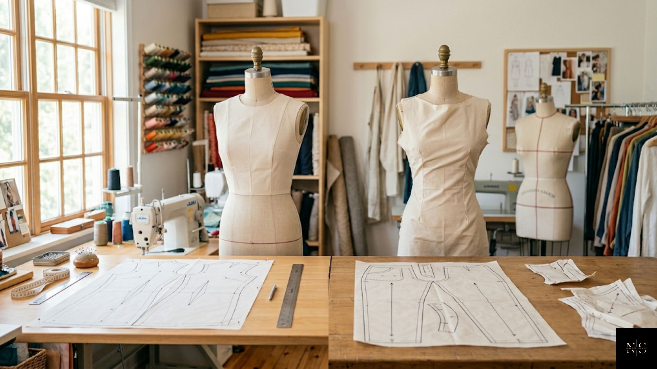 importancia de aumentar molde sem distorcer para melhorar caimento das roupas