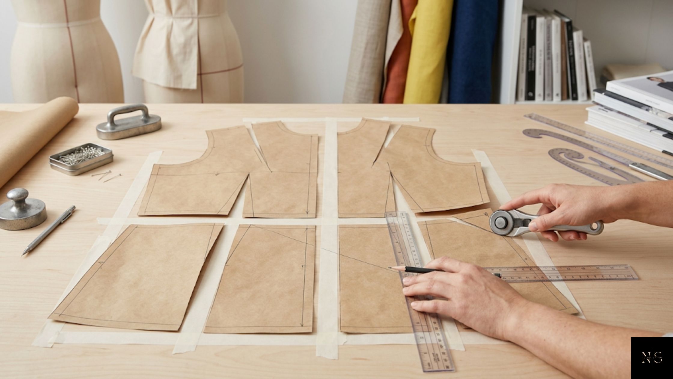metodos para aumentar molde sem distorcer usando tecnicas profissionais