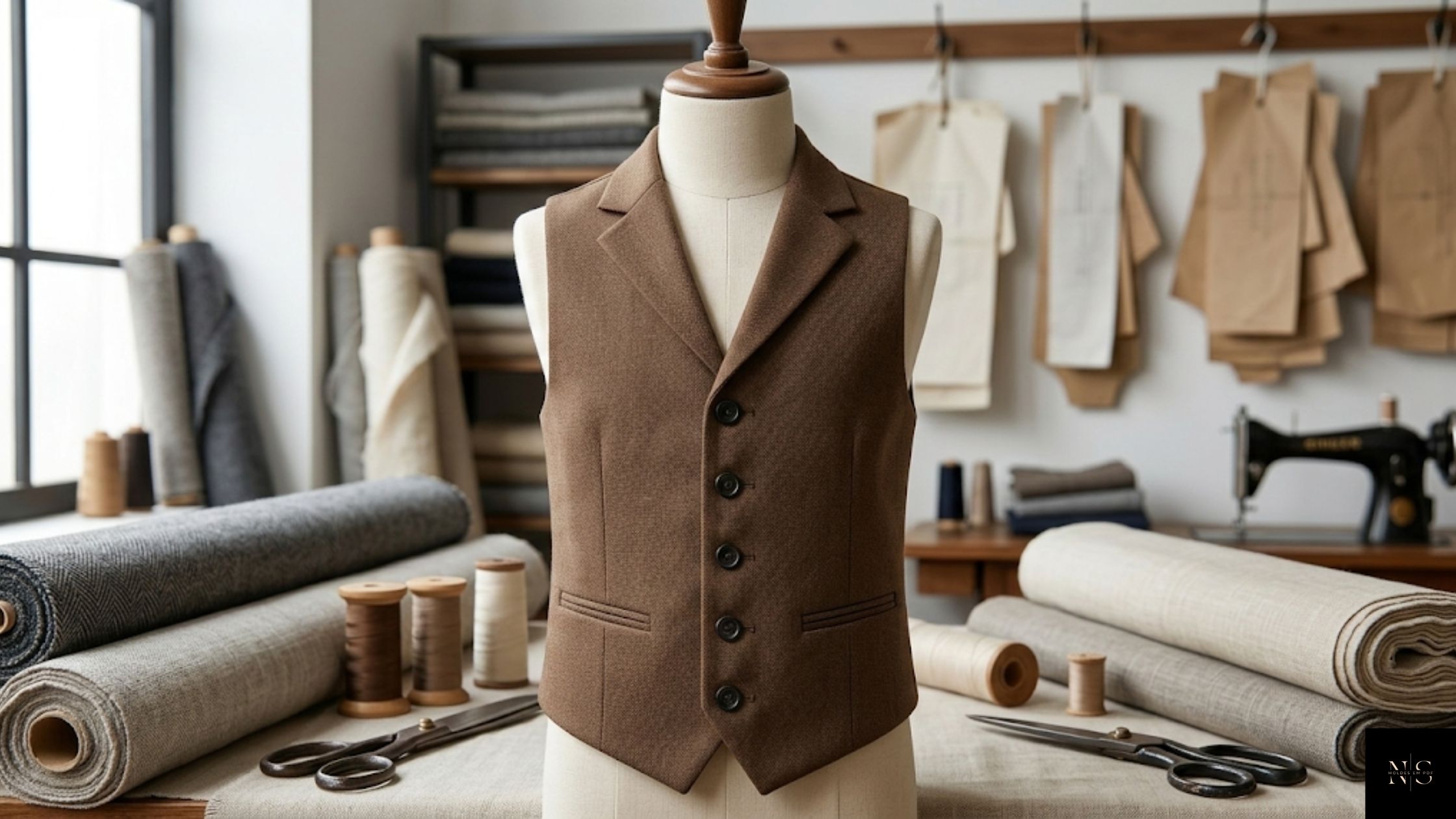 Detalhes da modelagem do Molde em PDF Colete Social Romero Infantil