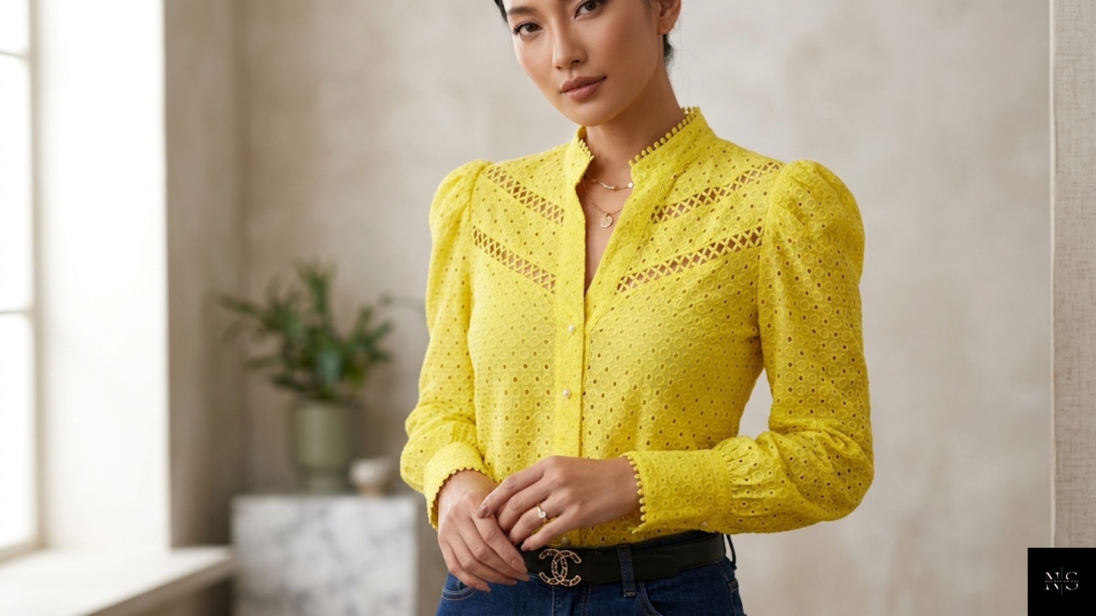 Molde em PDF Blusa Laise Valquíria com detalhes delicados em laise