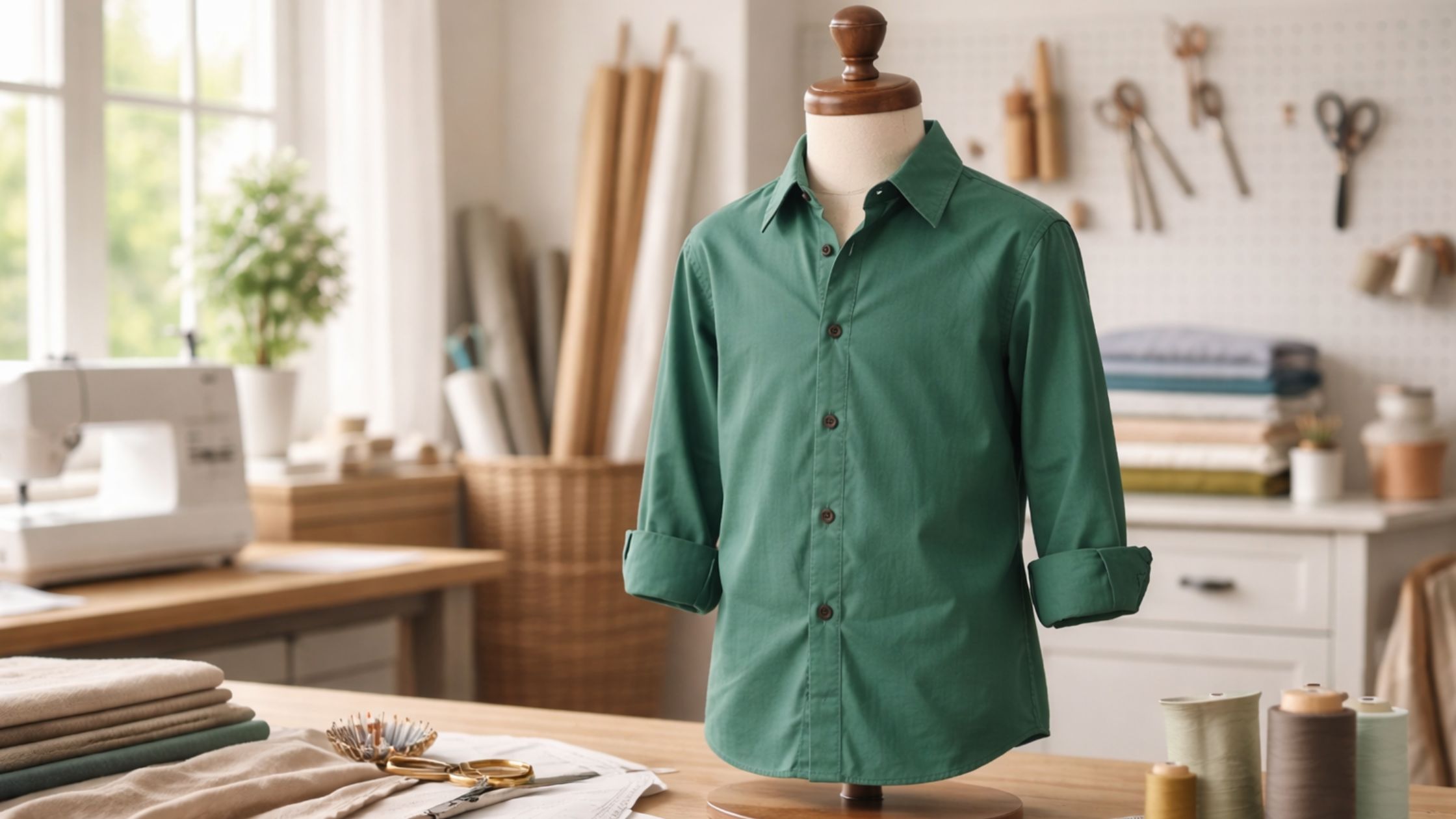 Molde em PDF Camisa Social Raul Infantil camisa social verde infantil elegante