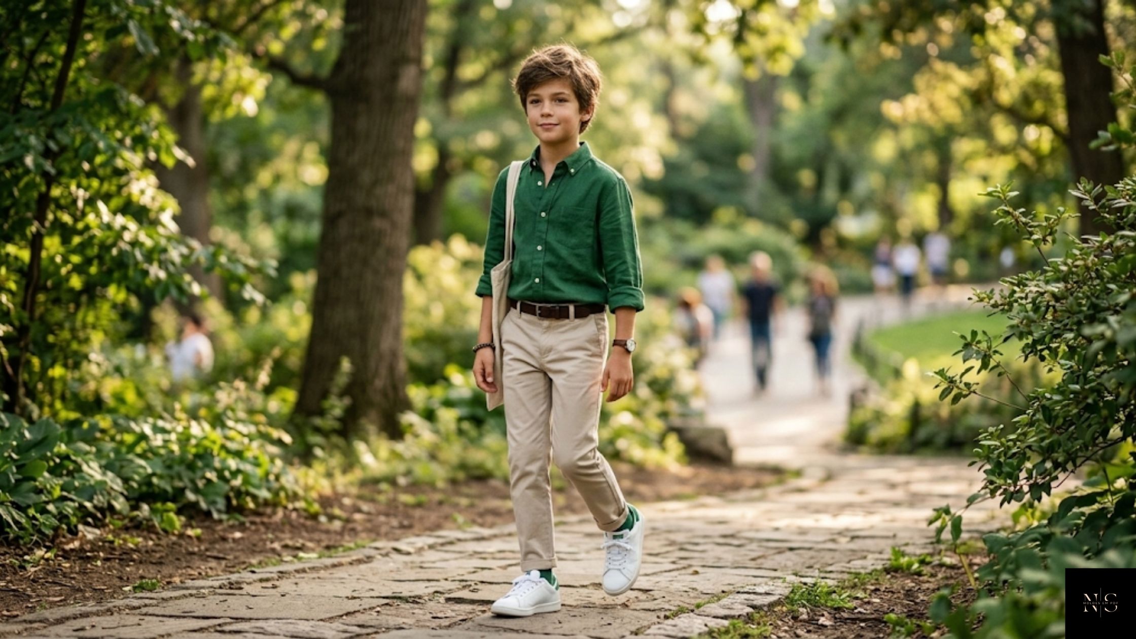 Molde em PDF Camisa Social Raul Infantil camisa social verde infantil elegante