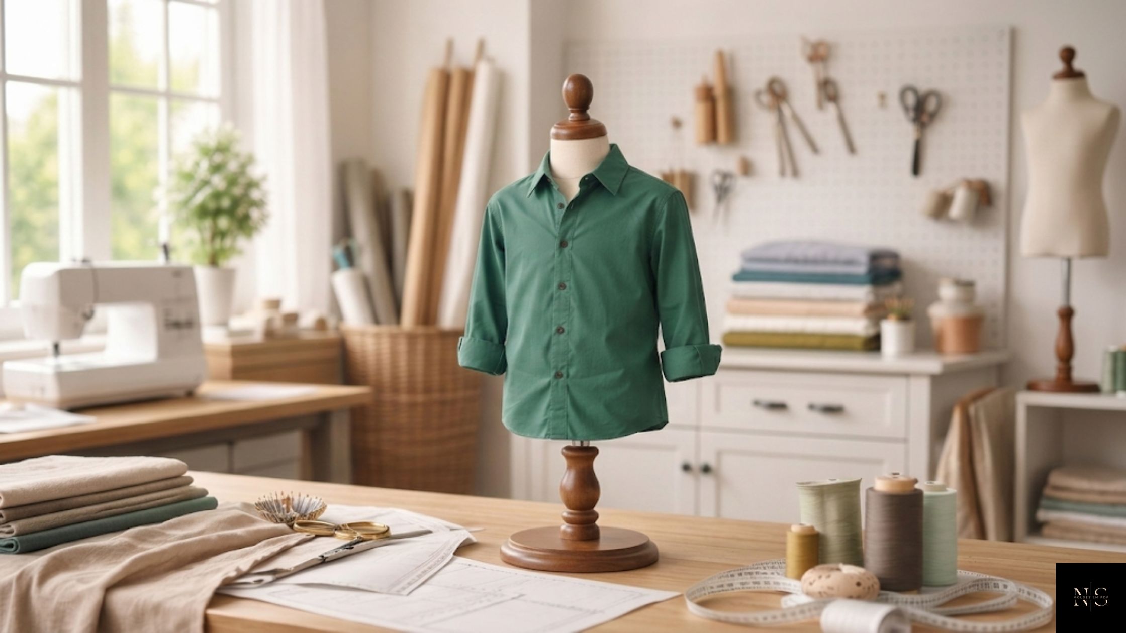 Molde em PDF Camisa Social Raul Infantil resultado final camisa social infantil