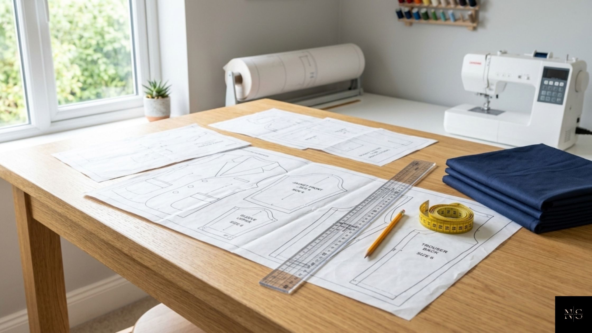 Molde em PDF Terno Slim Romero Infantil arquivo digital para imprimir A4 e plotter