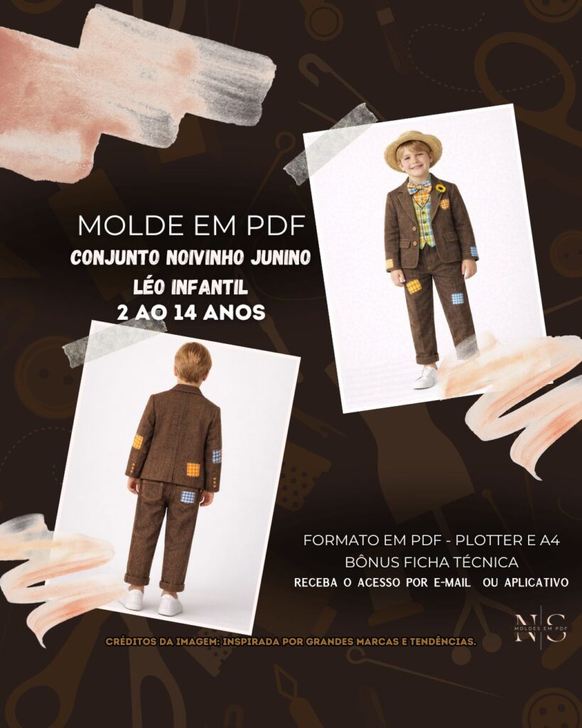 3.4 Conjunto Noivinho Junino Léo Infantil