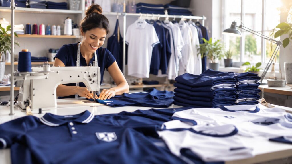 Como Ganhar Dinheiro Costurando Uniforme Escolar