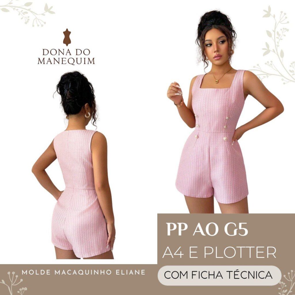 MOLDE MACAQUINHO ELIANE