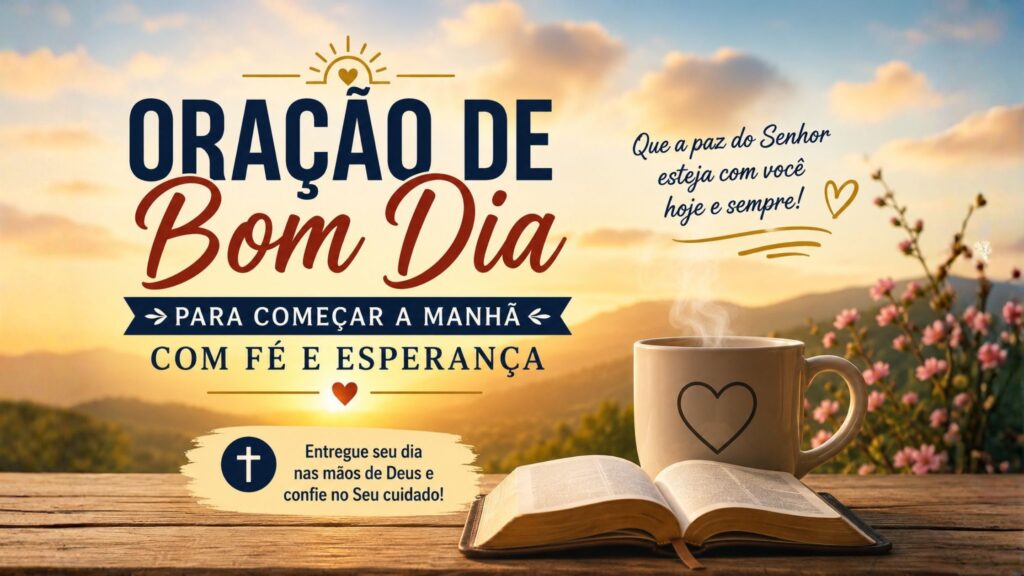 Oração de Bom Dia para Começar a Manhã com Fé e Esperança