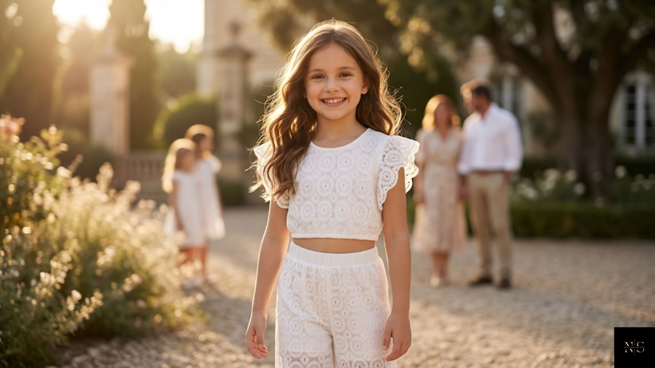 Molde em PDF Conjunto Marianne Infantil pronto para costura e venda de roupas infantis