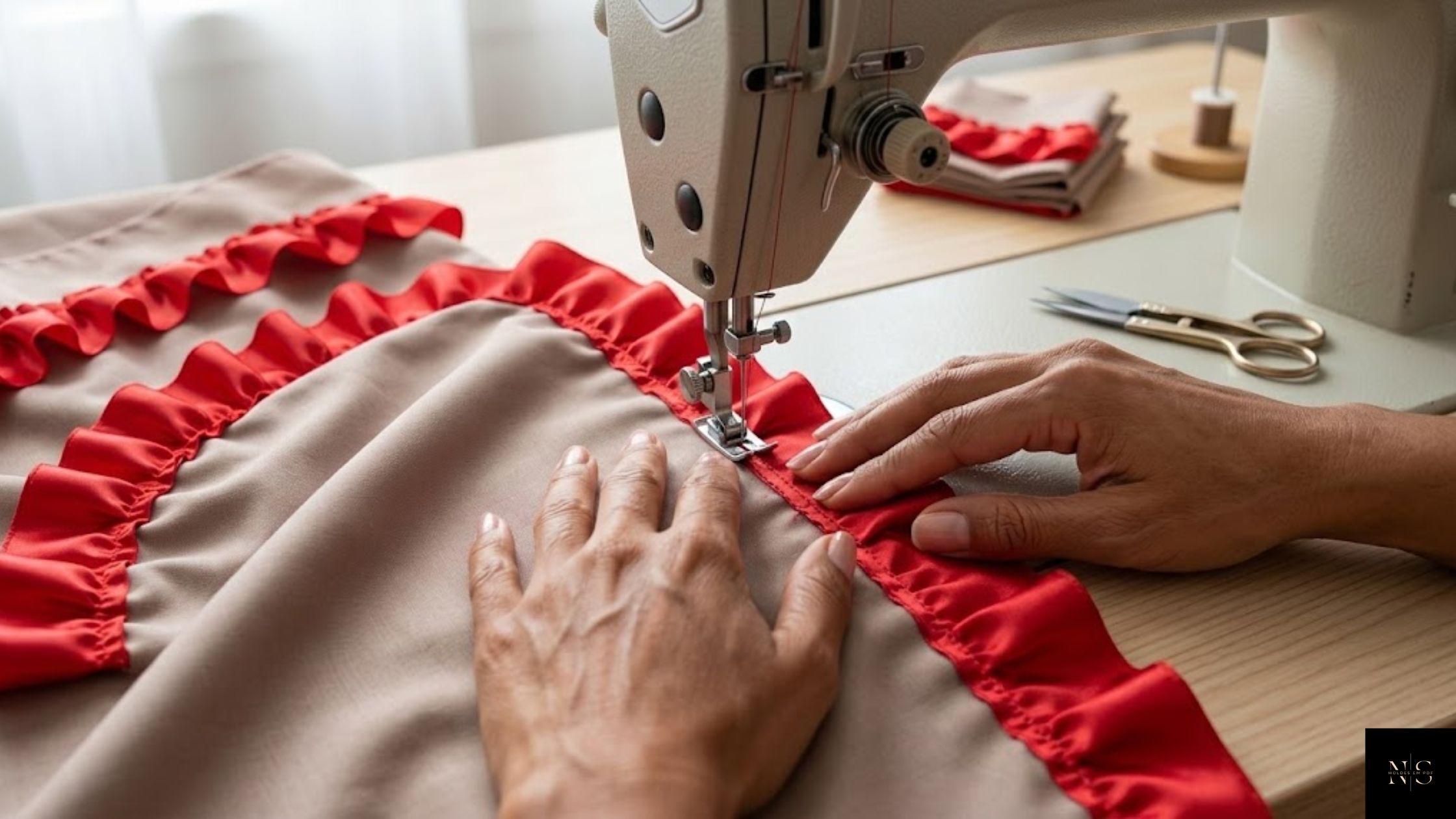 Molde em PDF Vestido Maria Bonita com acabamento profissional e técnicas de costura
