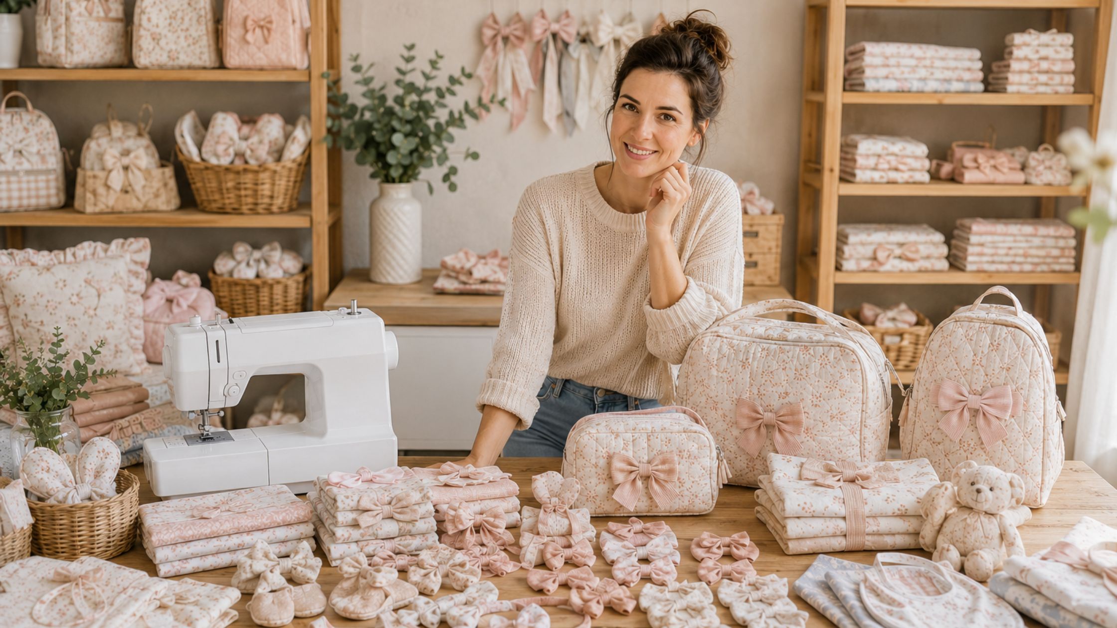Como criar renda extra com costura infantil investindo em produtos artesanais infantis